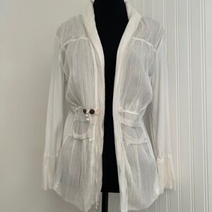 Italian designer Silk Blend Jacket